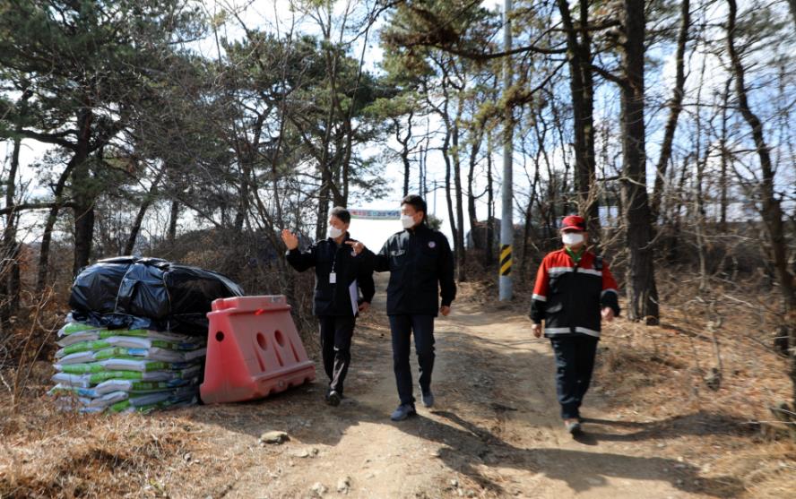 02.27. 2020 봄철 산불방지 초소 현장점검