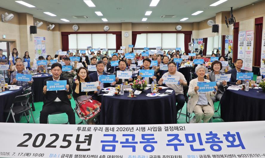 2025. 7. 17. 금곡동 주민총회
